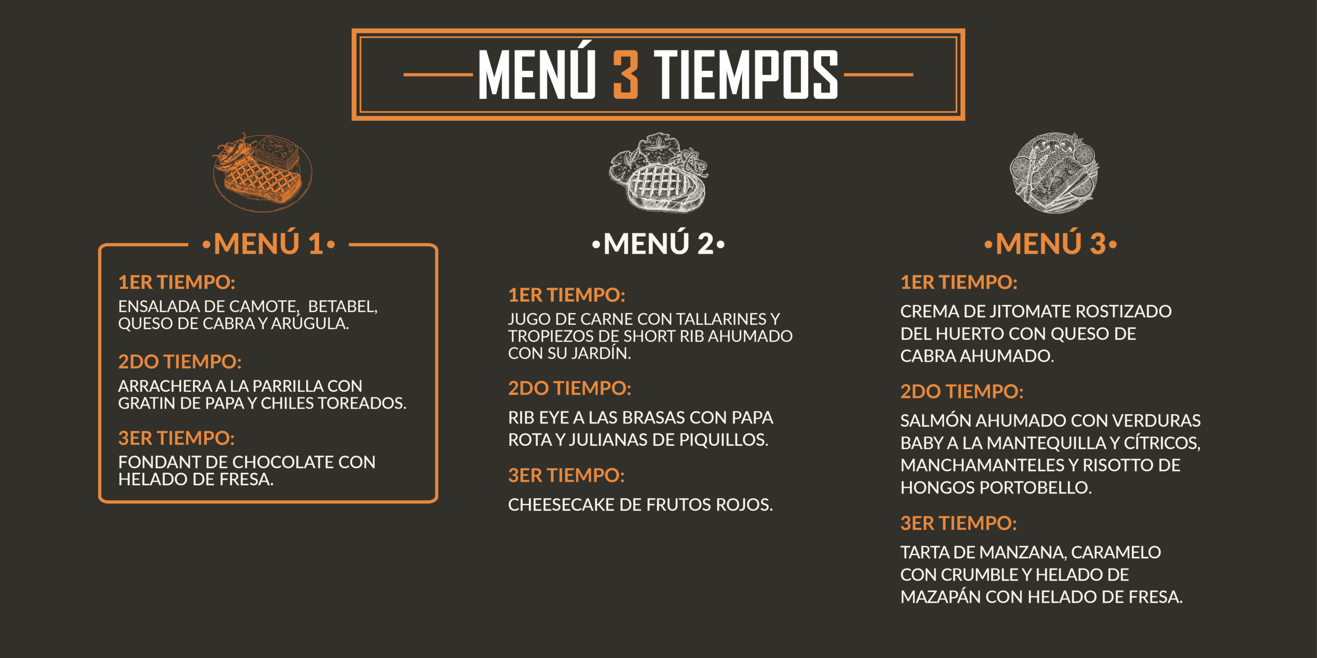 MENU EMPRESARIALES